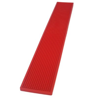 Барний килимок 70х10 см, колір червоний B008R фото