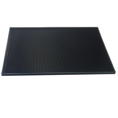 Барний килимок 45х30 см, колір чорний B009 фото