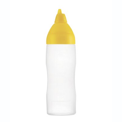 Пляшка для соусу 350 мл (жовта) 05554 фото