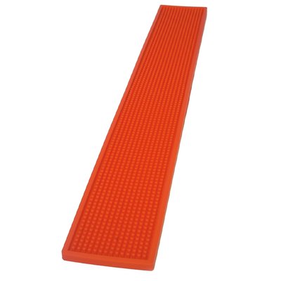 Барний килимок 70х10 см, колір помаранчевий B008O фото